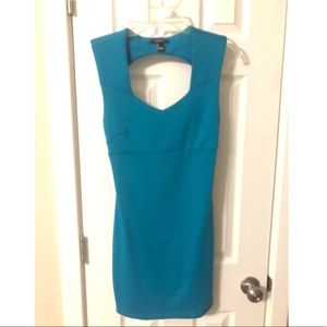 Forever 21 teal dress